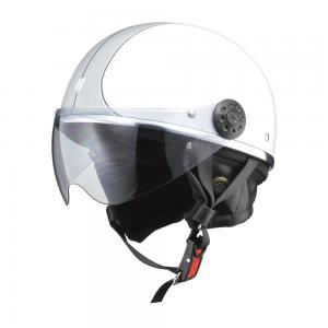 リード O-ONE シールド付ハーフヘルメット WH/SL フリー